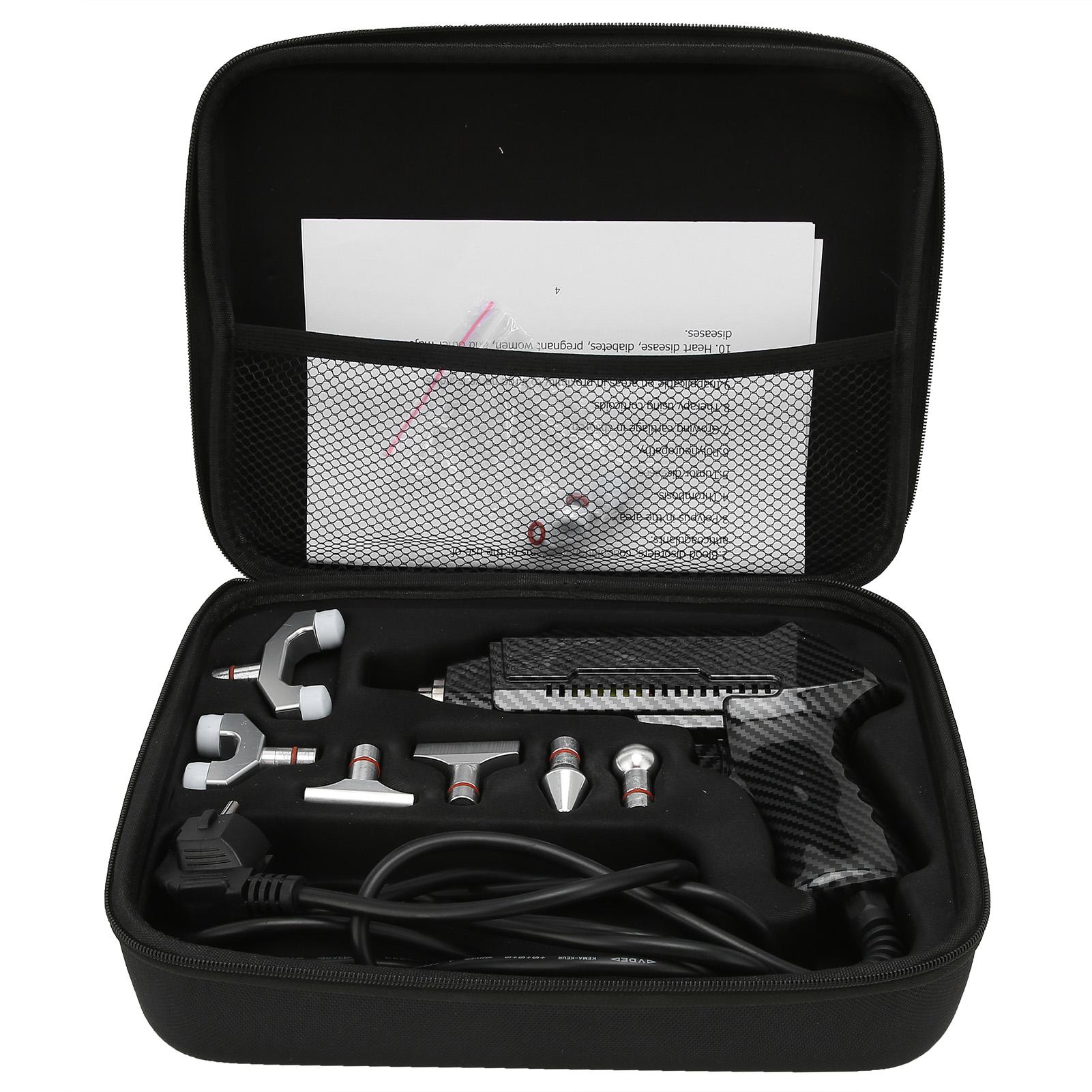 

Электрический хиропрактик позвоночника 9-уровневая хиропрактическая коррекция позвоночника хиропрактика массаж тела расслабление US Plug