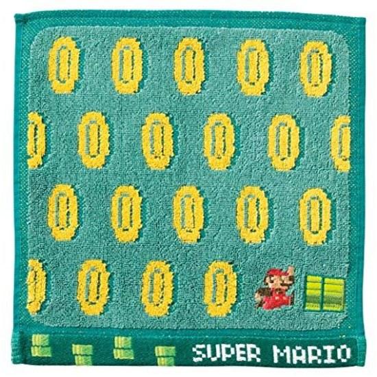 Marushin Hand Towel Mini Nintendo Mario Underground Stage Cotton Handkerchief Character Absorbent Gift Birthday