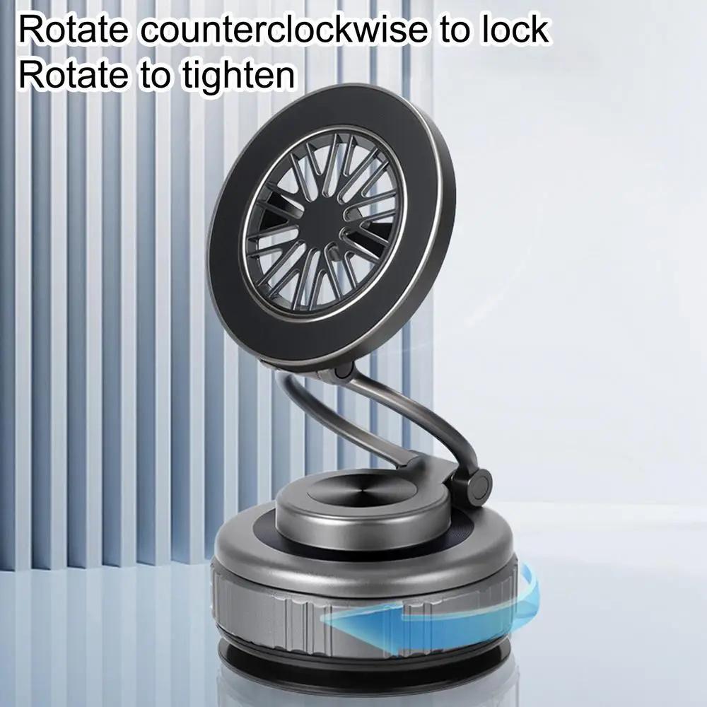 

G511 Foldable Car Phone Mount 360 Degree Rotatable Magnetic Holder Suction Cup Stand Tarnish