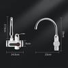 Electric Water Heater Led Digital Tankless Hot Water Faucet Bathroom Kitchen Water Heating Tap 360 Degrees Rotate Cold And Hot Water Mixer Tap-sfygv