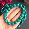Genuine Natural Green Azurite Malachite Tungsten Bracelet Jewelry Rare Healing Beads Unisex Party Fashion Stone AAAAAA