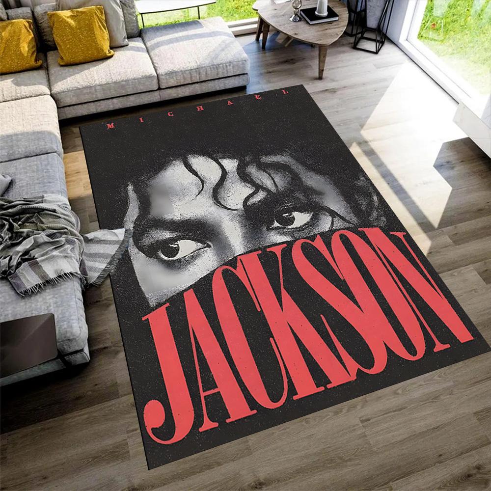 Michael Jackson Legend Carpet Suitable for Dormitory Outdoor Dining Room Study Room Anti-slip Rug Decorate Offices Wedding Party Gift