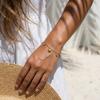 Shell Zirconia Bracelet for Women Waterproof Non-Tarnish Stainless Steel Adjustable Summer Beach Fashion Jewelry