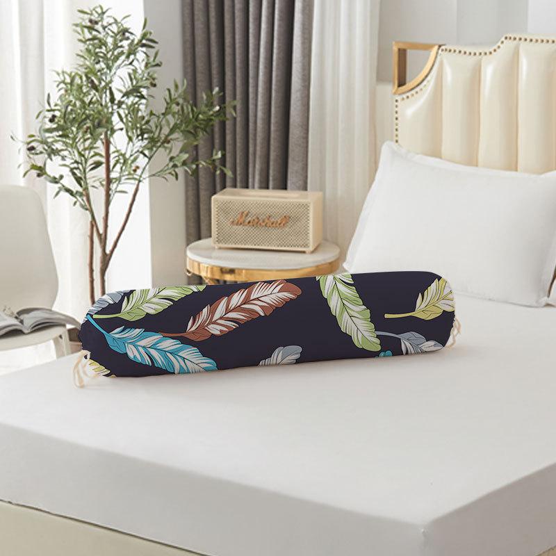 Цилиндрическая наволочка, длинная наволочка, летняя тонкая удобная наволочка, подголовник, подушка, чехол 35x106cm