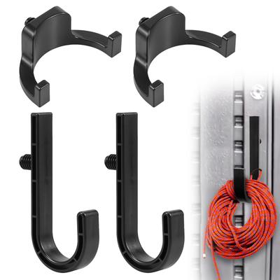 4Pac Heavy Duty Garage Hooks Garden Tool Organizer Hanging Extension Tools Cable Storage Hooks Wall Mount V and J