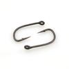 500 Pieces In Bulk PTFE Coated Barbed Hooks High Carbon Steel Carp Fishing X702 Freshwater Fishing Accessories