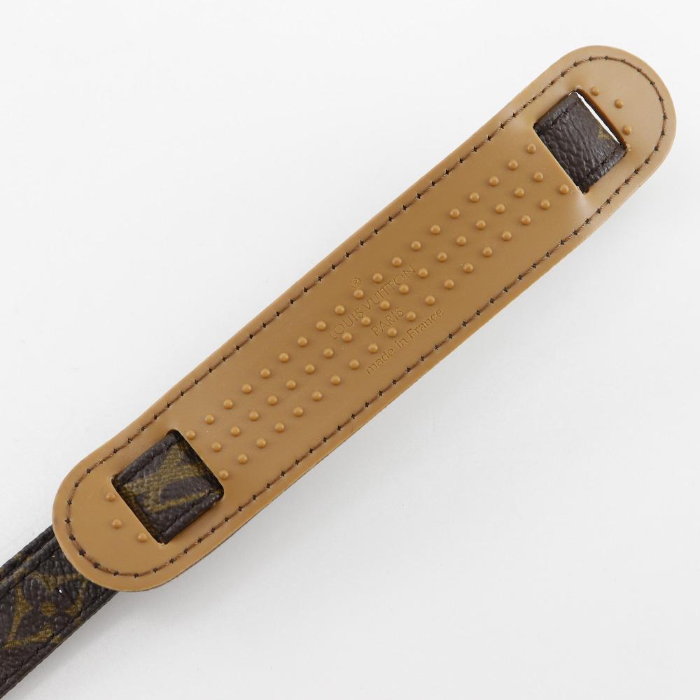 Louis Vuitton Shoulder Strap Brown Monogram Canvas Unisex Used