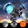 30070 all-black astronomical telescope, 15-150x zoom telescope, suitable for stargazing and moon viewing Observe 3I/ATLAS