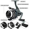 Lure SPINNING REEL Ultra Light Fishing Line Wheel 1000 Series Small Wheel Beginner Set Sea Fishing Wheel Fishing Accessories