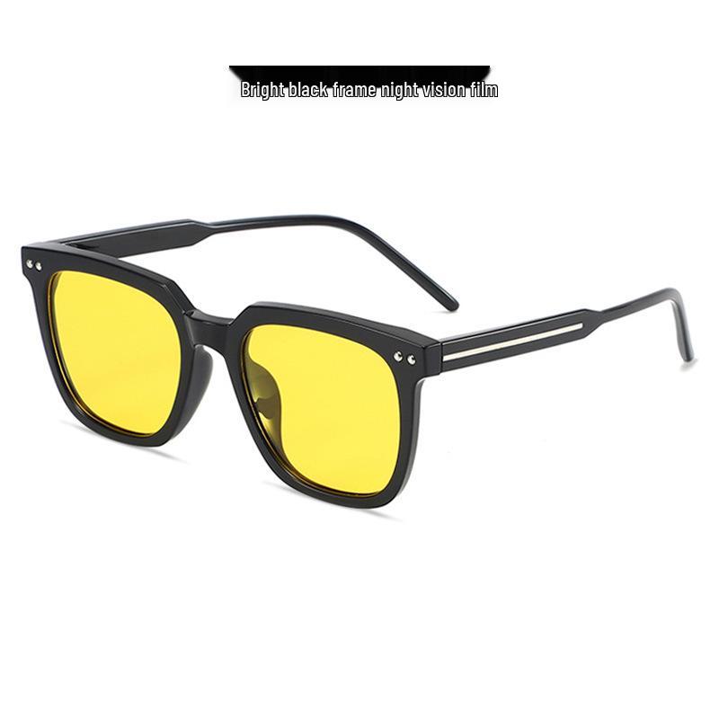 Women s & Men s Oversized Black Sunglasses - Polarized Lenses, Summer Sun Protection, Luxe Street Style