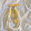 Colourful Mobile Phone Strap Short Wrist Strap Clouds Star Charm Keychain Camera Chain Lanyard Universal Phone Case Lanyard