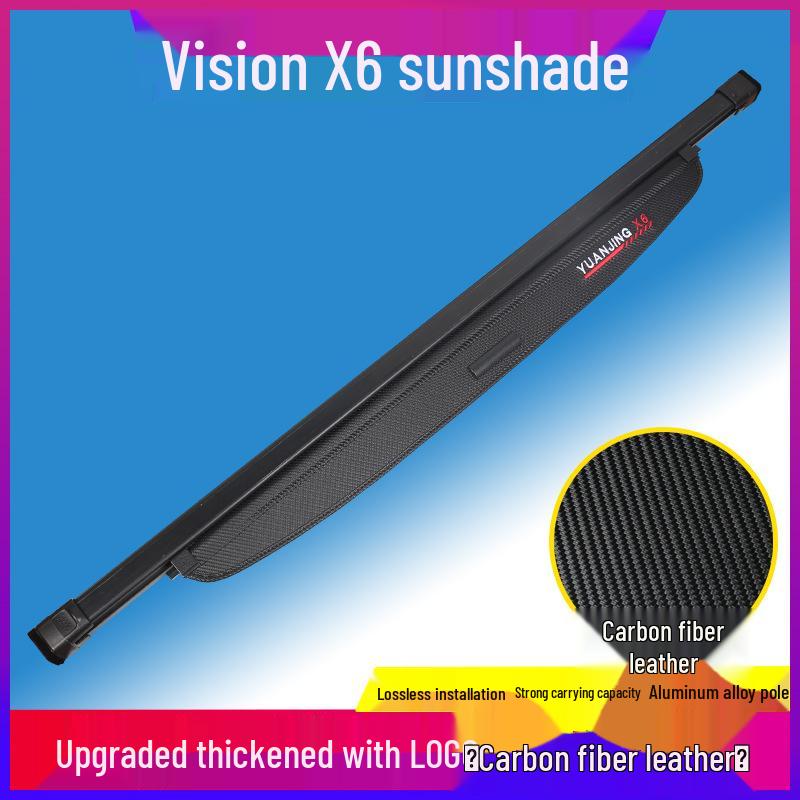 Cargo Cover and Trunk Partition for 24 Geely Models: Boyue L, Atlas, X Bin Yue, Vision X6, Haoyue PRO