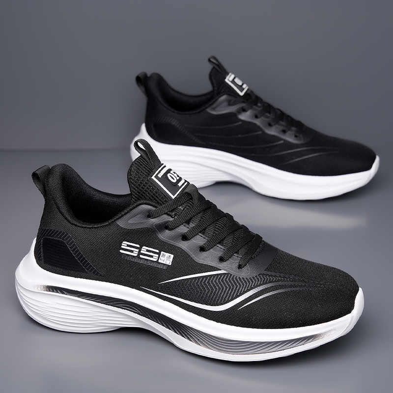 Fashion Increase Height Key Height White Boots For Men Running Vulcanized Man Shoes Sneakers For Men's Sport Foot-wear Seasonal