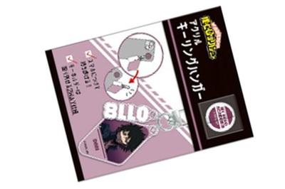 Kamio Japan My Hero Academia Acryl Schlüsselanhänger Haken Dabi H100 x B33 x T9mm Hergestellt aus Acryl Ca.