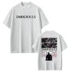 Summer Hot Game Dark Souls Graphic T Shirt Unisex Women Vintage Fashion Cotton Tshirt Hip Hop