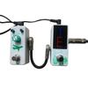 ISET Guitar Tuner Pedal High Precision Chromatic Auto with LCD Display for Guitar Bass Volin True Bypass (Tuner)