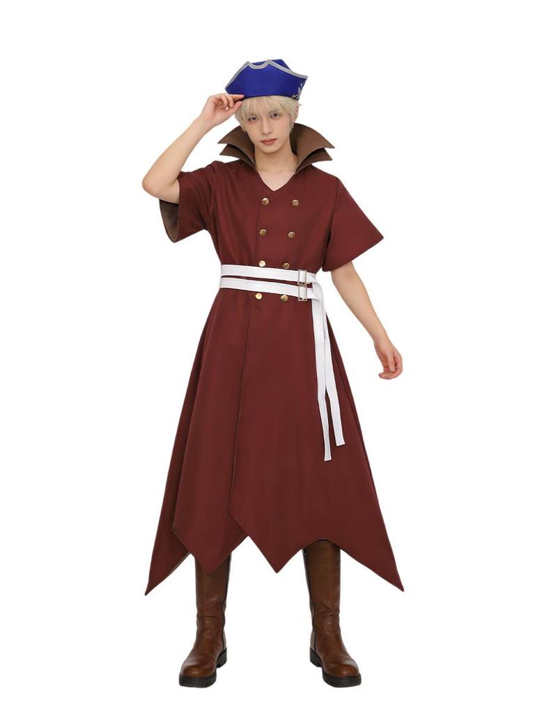 Cross Stone Era Seven Seas Dragon Water Costume for Anime Cosplay and Halloween