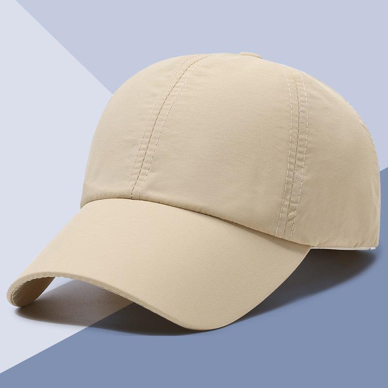 Outdoor summer sunscreen, sunshade, quick-drying baseball cap, sun hat, embroidered men's and women's breathable cap