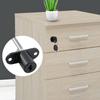 16/19Mm Cabinet Lock Zinc Alloy Furniture Desk Draw Pedestal Lock Office Home Filing Cabinet Lock With 2 Keys