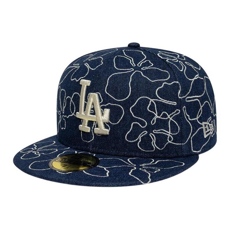 New Era 59FIFTY series floral embroidery