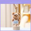 Adorable Plush Teddy Bear Keychain Cute Stuffed Animal Doll For Bag Accessories