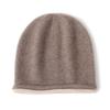 Autumn and Winter Cashmere Double-layer Thickened Curled Warm Cashmere Knitted Hat Spot