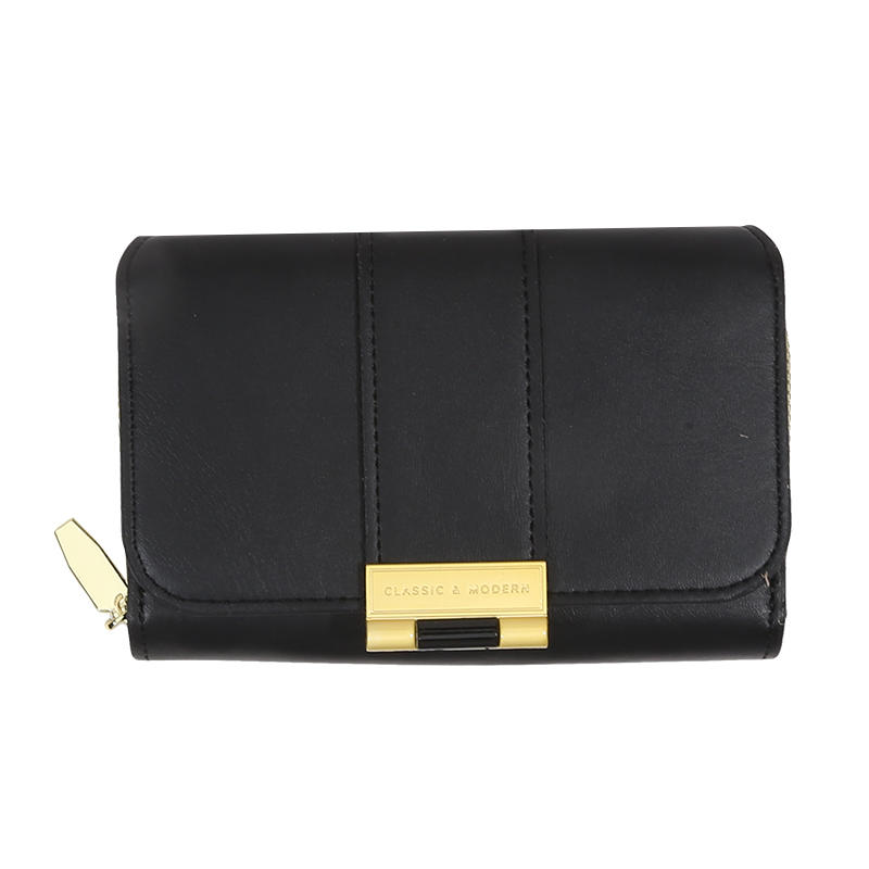 

Многофункциональный кошелек Модный Универсальный Простой Милый Подходящий ко всему Кошелек для монет Трехсложный Держатель для карт Кошелек Высокое качество One Size чёрный