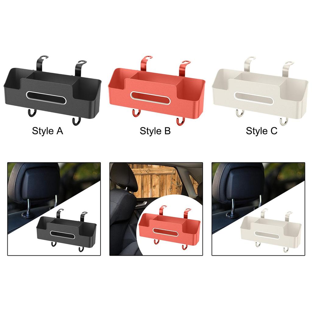 Seat Back Storage Box Seat Back Organizer Interior Tidying Multifunctional