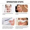 3D Glasses Style Eye Massager Microcurrent & Red Light Therapy Under Eye Lifting Massager for Dark Circles bPuffiness Wrinkles Rechargeable Portable
