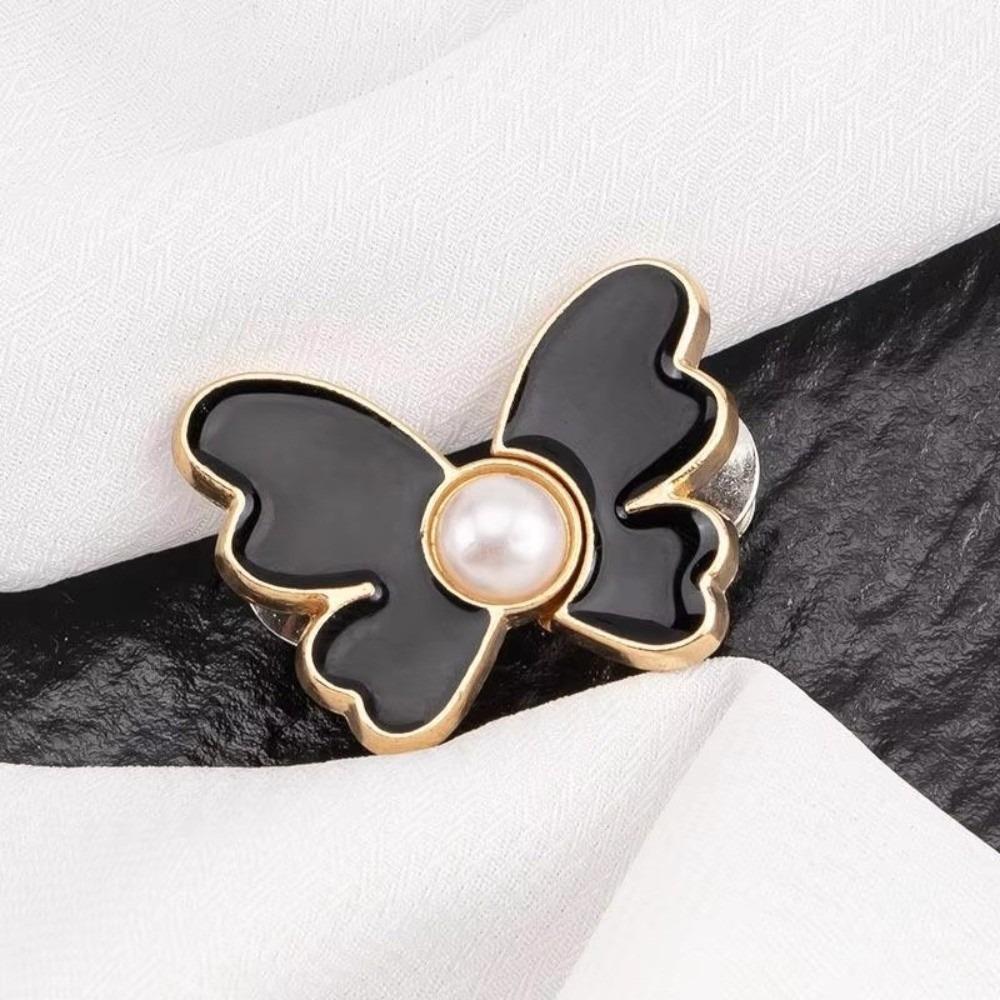 Adjustable Waist Buckle Butterfly Shape Pants Pins Waist Fastening Pins  Scarf Fastening