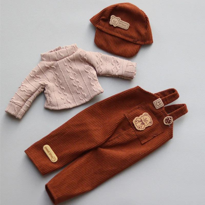 30cm Puppenkleidung Für 1/6 BJD Puppe Süßes Kleid Rock Hut Outfit Modepuppen-Zubehör Anzug Mädchen Anziehspiel DIY Spielzeug Geschenk