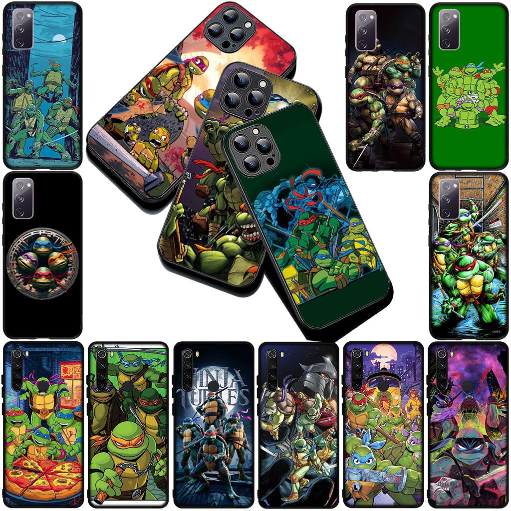 Phone Cover for Samsung Galaxy S22 S21 S20 FE Ultra Plus A07 A17 A15 A16 A25 A57 A37 Case Anime N-Ninja-Comics T-Turtles-Lovely