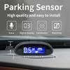 Parking Sensor Kit Car Parktronic LCD Display Backlight Reverse Backup Radar Monitor System 4 Sensors 22mm 12V 8 Colors