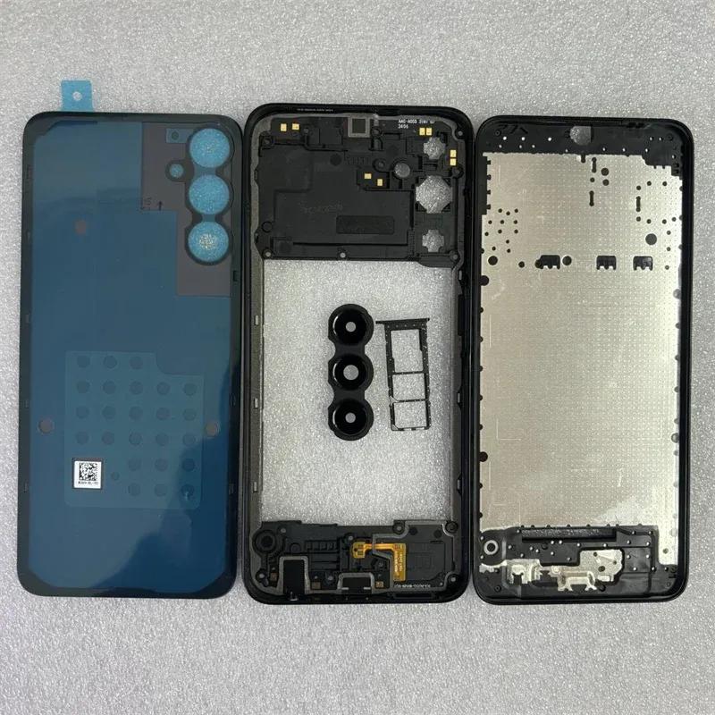 Full housing For Samsung Galaxy 05S SM-a057F LCD Front Housing Middle Plate Frame HousingBattery Back Cover Repair parts