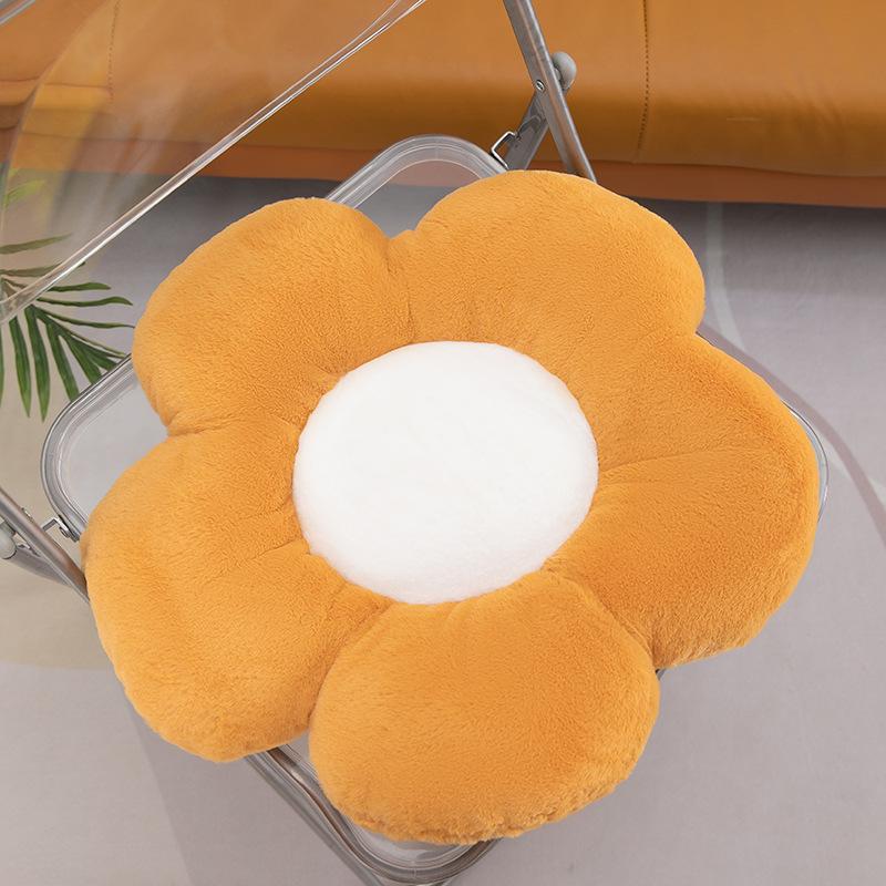 Daisy Flower Cushion Plush Toy Bedroom Sofa Bay Window Cushion Office Student Sedentary Chair Cushion
