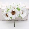 36pcs Handmade Gerbera Fashion Home Garden Bride Diy Wreath Material Wedding Banquet Decoration Artificial Flower Scissors Crown