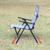 Coleman Lay Chair NX 18 Outdoor Camping Chair with Storage Case Suitable for Balcony Breathable (Heather Gray) - - Reclining, Relaxing, Portable, Use,