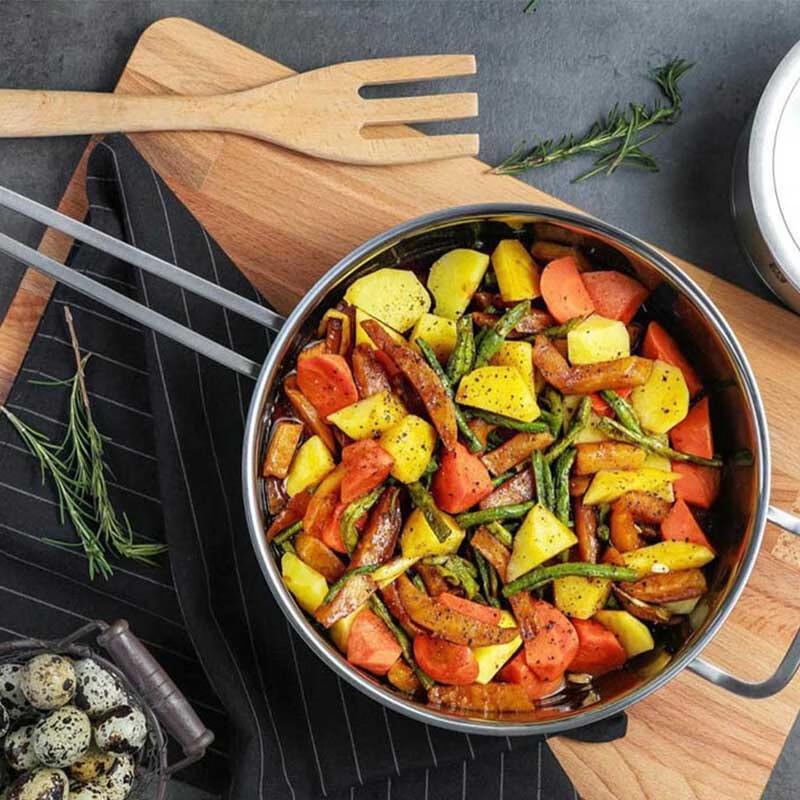 ZWILLING 316 Stainless Steel Wok & 2-Piece Knife Set