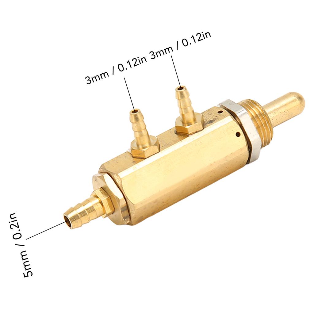 3 Holes Dental Chair Unit Foot Pedal Switch Standard Precise 5 To 3mm Foot Control Switch Copper Valve