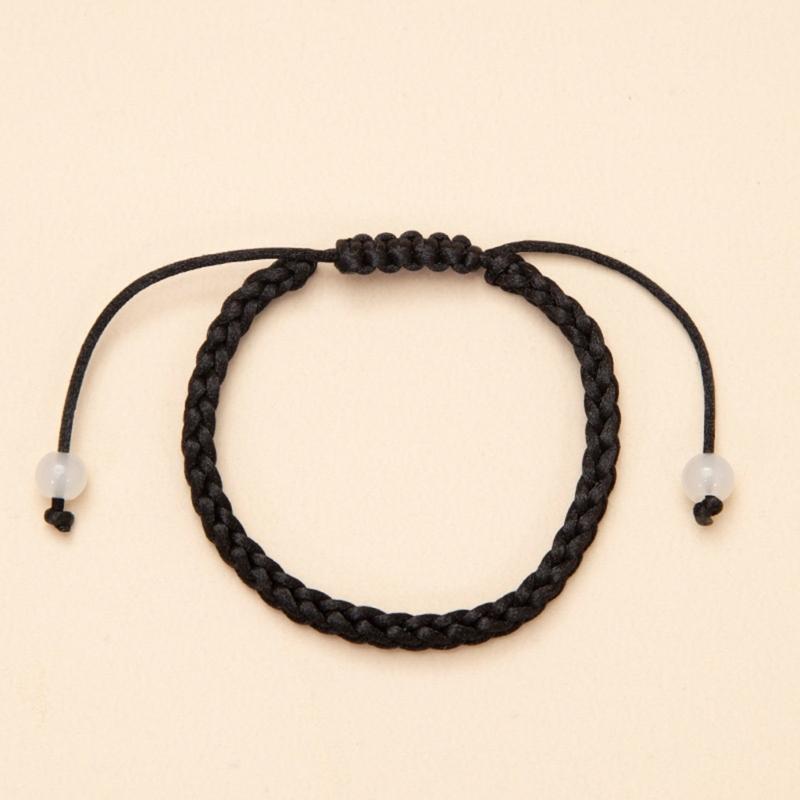 Stretchable Multicolor Braided Handmade Bracelet Symbolizing Good Luck and Versatile Fashion Accessory
