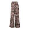 Womens/Ladies Graphic Print Flared Leg Trousers