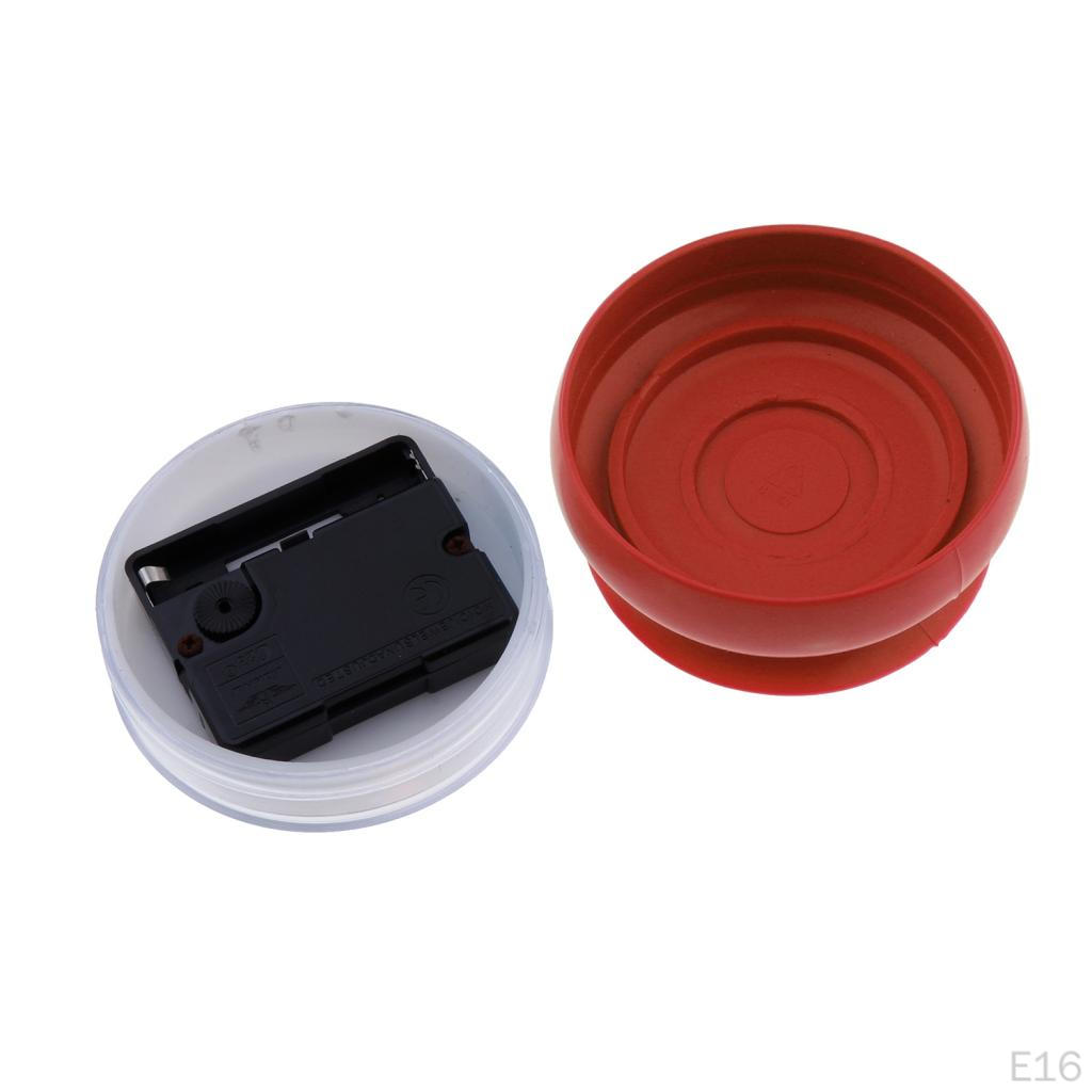 Clock Suction Cup Water Resistant for bathroom and kitchen