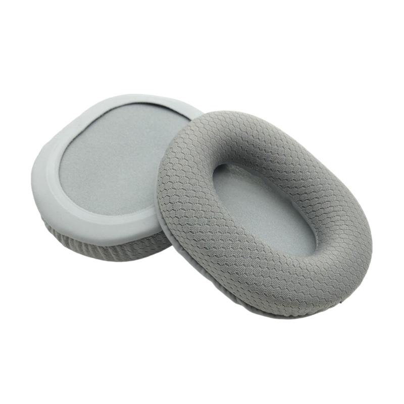 Replacement Protein Leather Earpads Ear Pad for Barracuda Headphones Ear Cushions Earmuffs Ear Cover серый