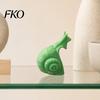 Desktop Decoration Art 3D Printed Climbing Snail Decor, Flower Pot Hanging Ornament, Cute Mechanical Balance Ornament Garden Plant