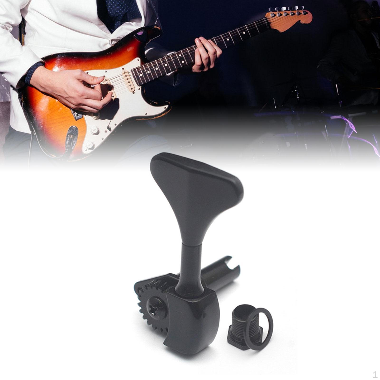 

4 Bass Tuning Pegs Machine Head Replacement for Electric Guitar Accessories 4L