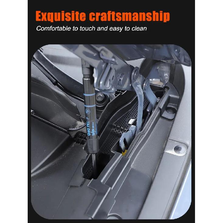 For BMW 5 Series 530i G60 G61 G68 2024-2025 ABS Engine compartment water tank anti blocking cover Car Accessories