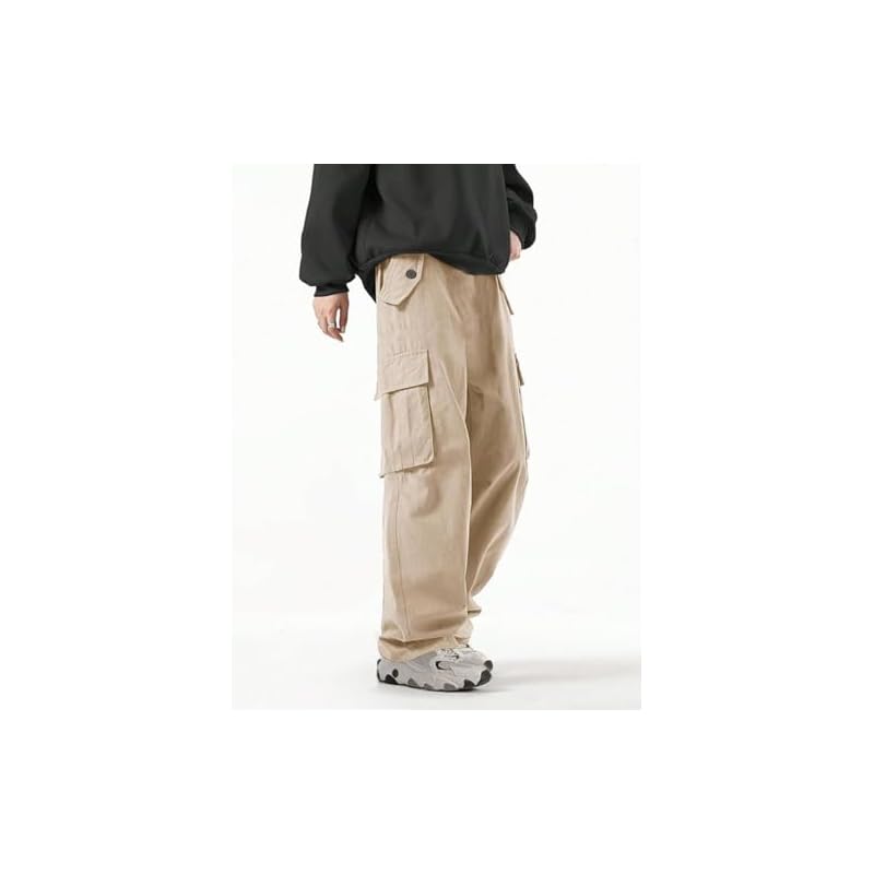 GRECIILOOKS Men s Regular Fit Trousers (GL-TP-1072_Brown_M) M