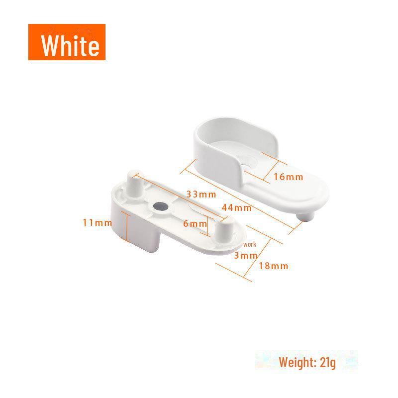 Tyč na oblečení do šatníku ze slitiny zinku s dvojitou nohou