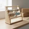 Wooden Storage Rack Multi Layer Bracelet Display Stand Jewelry Holder Organizer