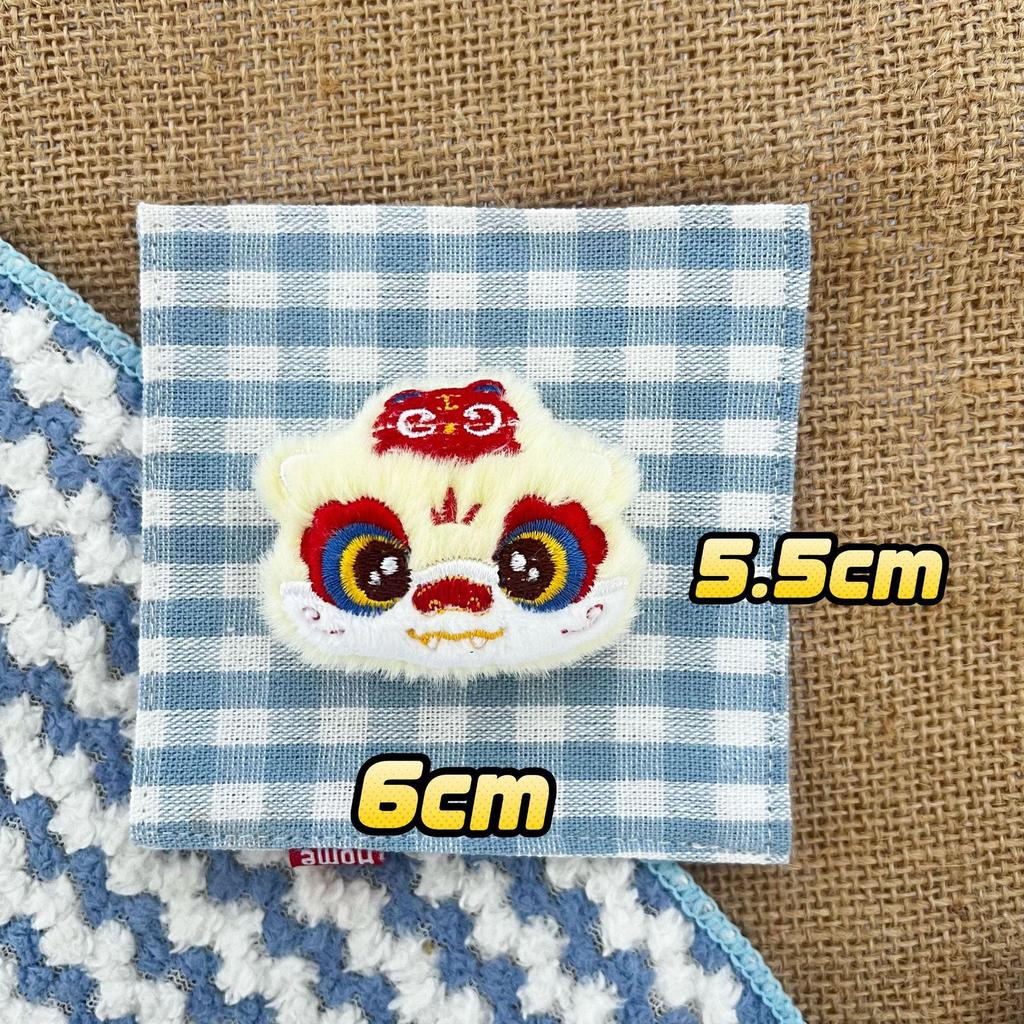 Cartoon Plush Snake New Year Doll & Hair Clip Set